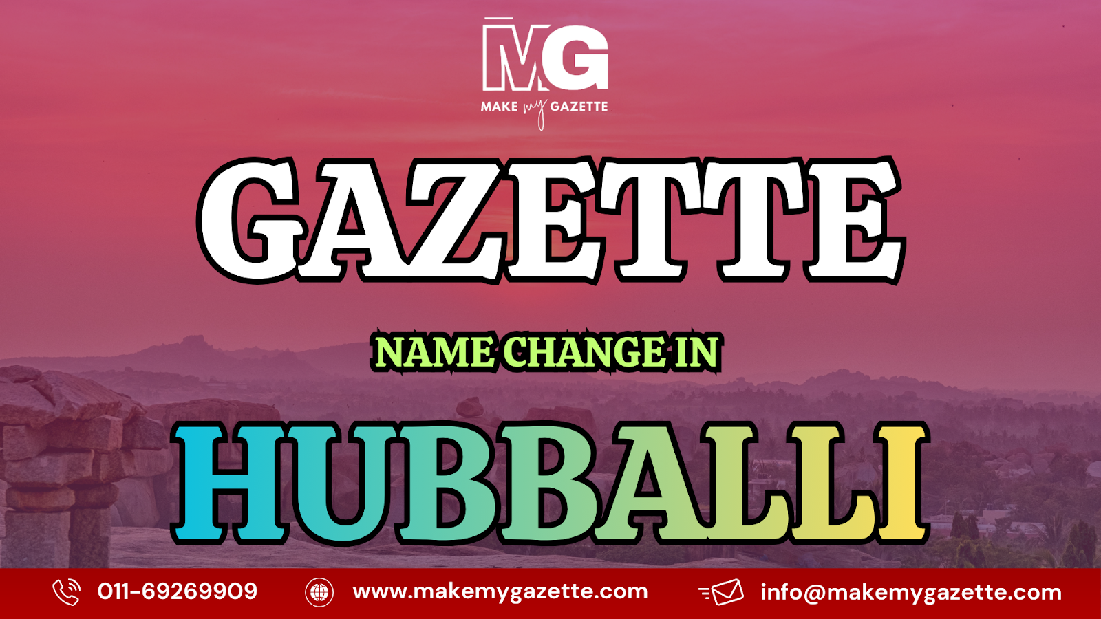 Gazette Name Change Process in Hubballi