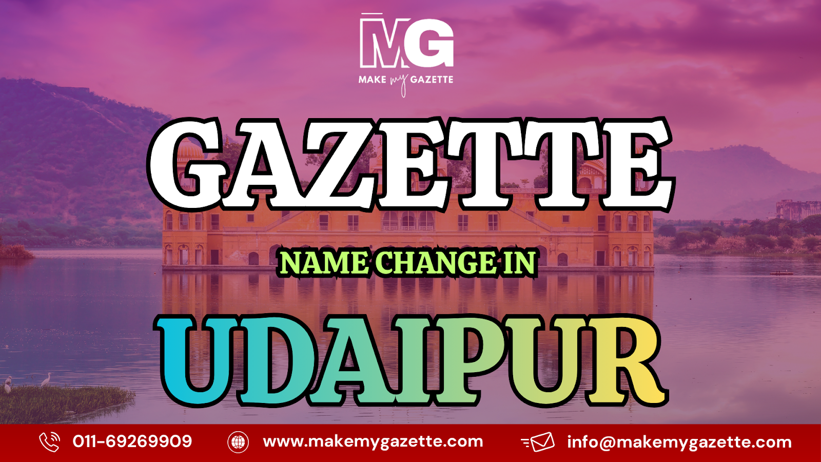 Gazette Name Change Process in Udaipur