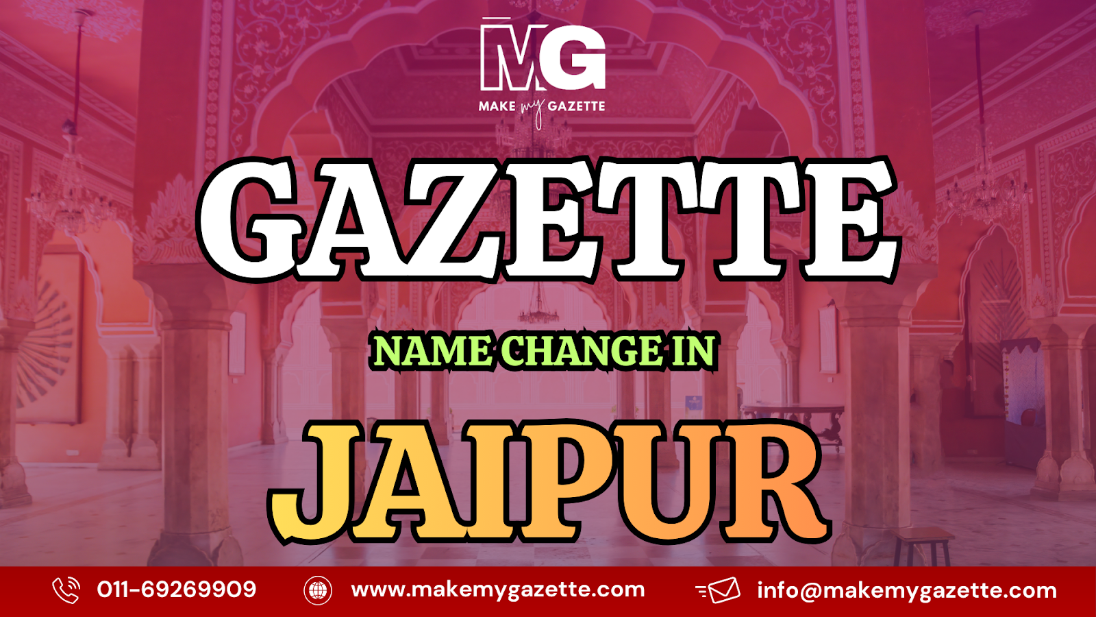 Gazette Name Change Process in Jaipur