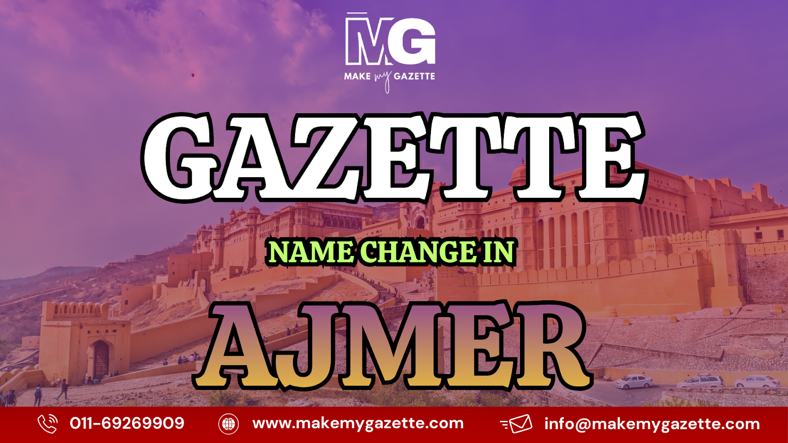 Gazette Name Change Process in Ajmer