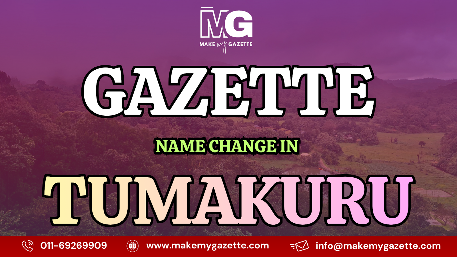 Gazette Name Change Process in Tumakuru