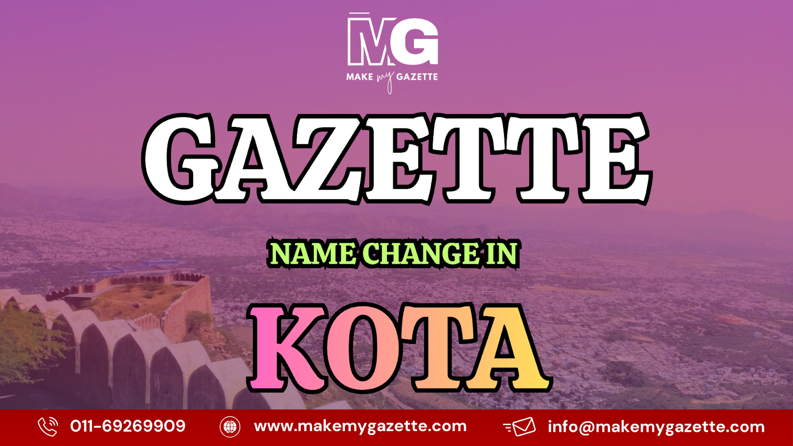 Gazette Name Change Process in Kota